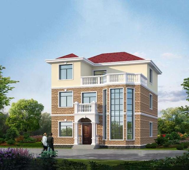 11乘12米帶神位的三層自建房方案，看完保證心動