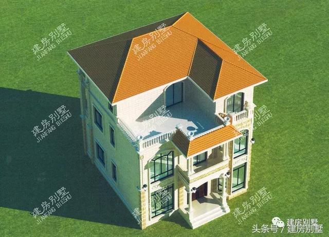 2款造價40萬的三層別墅設計方案，農(nóng)村建超值