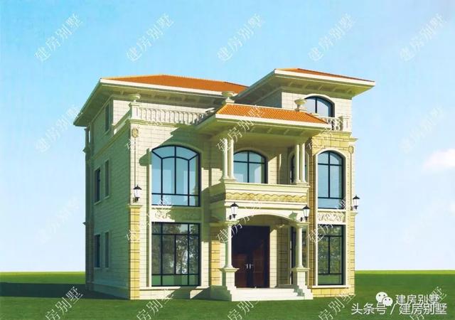 2款造價40萬的三層別墅設計方案，農(nóng)村建超值