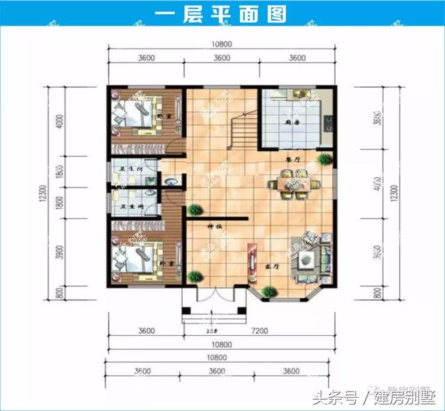 2款造價40萬的三層別墅設計方案，農(nóng)村建超值