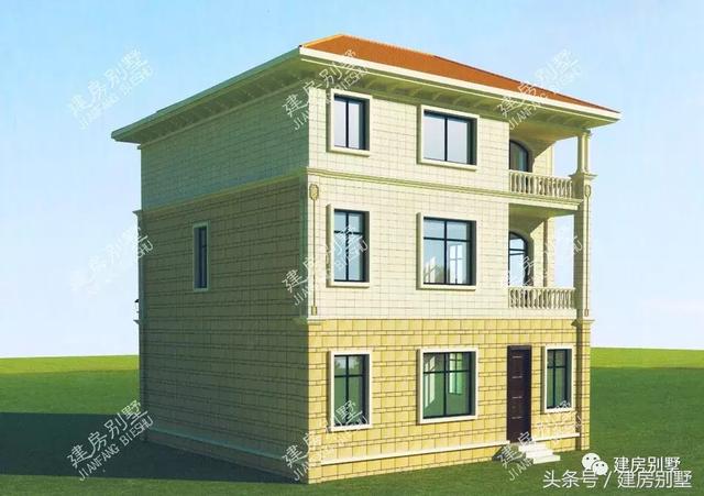 2款造價40萬的三層別墅設計方案，農(nóng)村建超值