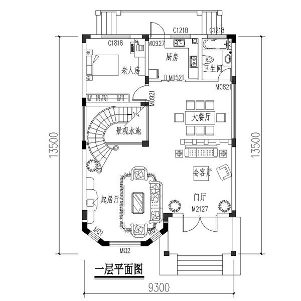 3套經(jīng)濟省錢的三層自建房方案，雖然簡單，但很美觀