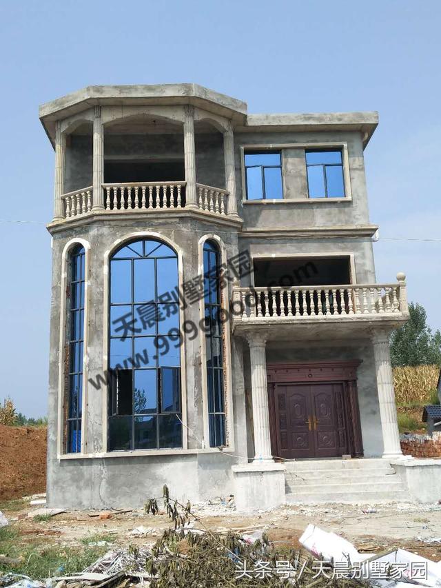 3套經(jīng)濟省錢的三層自建房方案，雖然簡單，但很美觀