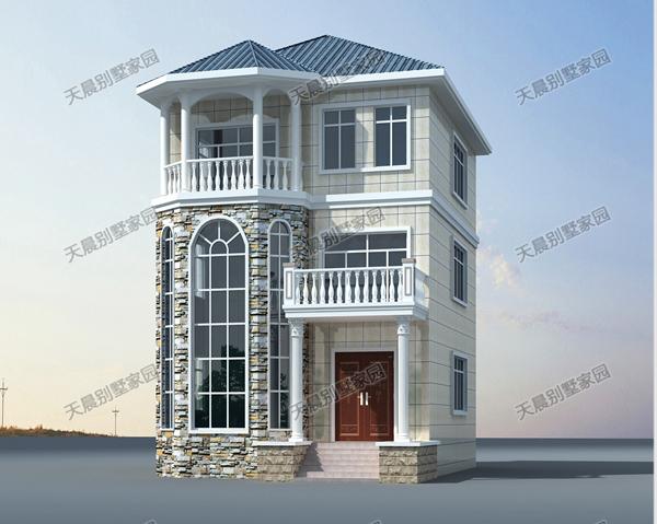 3套經(jīng)濟省錢的三層自建房方案，雖然簡單，但很美觀