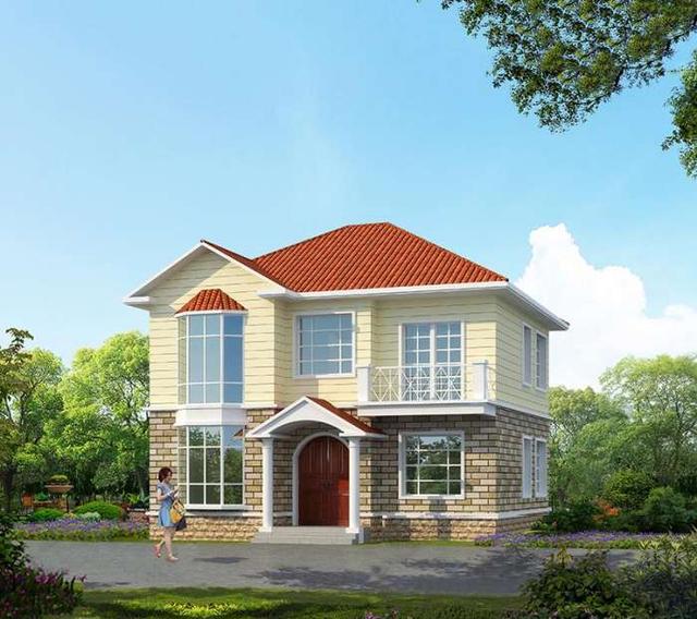 造價20萬內(nèi)二層精品小別墅方案，不看肯定后悔