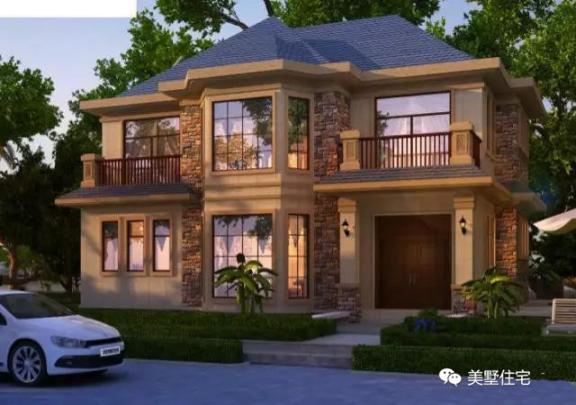 五款30萬搞定的二層別墅設(shè)計方案，帶戶型圖