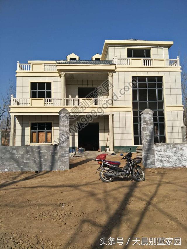 15*15米農(nóng)村自建別墅實(shí)景圖，附設(shè)計(jì)方案