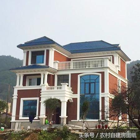 11×12米三層農(nóng)村別墅設(shè)計(jì)方案圖，附3個實(shí)拍案例