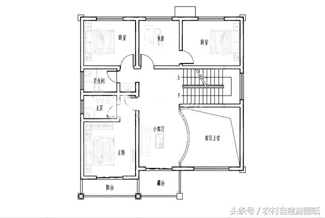 11×12米三層農(nóng)村別墅設(shè)計(jì)方案圖，附3個實(shí)拍案例