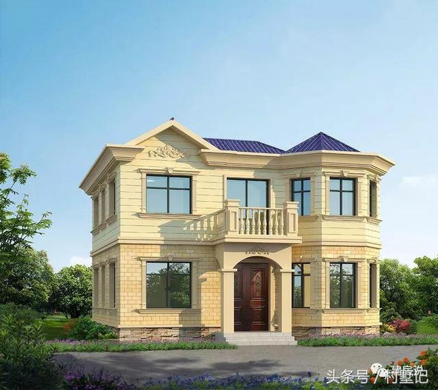 4款人見人愛的二層別墅設(shè)計圖，附方案戶型圖