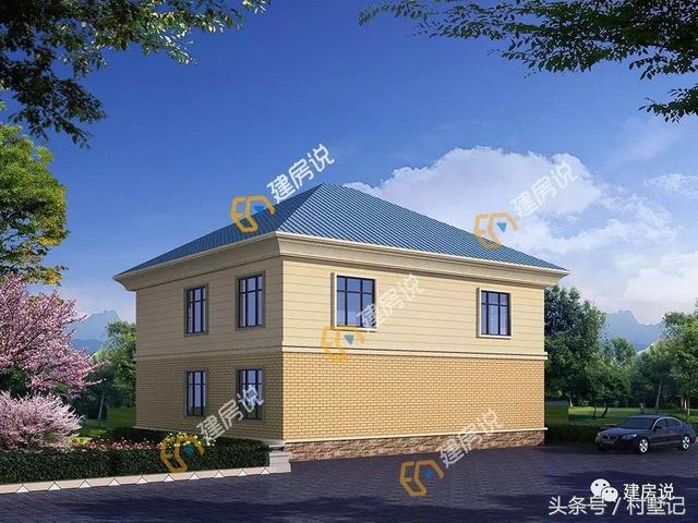 4款人見人愛的二層別墅設(shè)計圖，附方案戶型圖