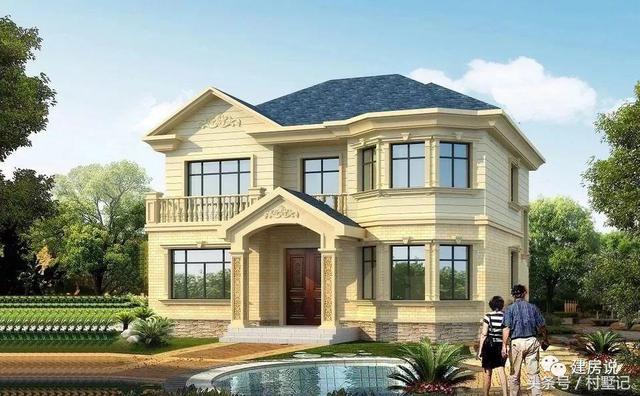 4款人見人愛的二層別墅設(shè)計圖，附方案戶型圖