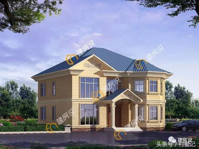 4款人見人愛的二層別墅設(shè)計圖，附方案戶型圖