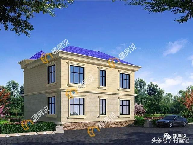 4款人見人愛的二層別墅設(shè)計圖，附方案戶型圖