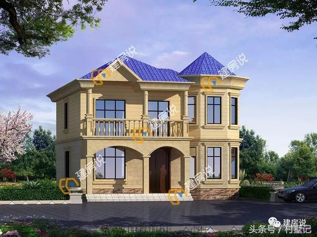 4款人見人愛的二層別墅設(shè)計圖，附方案戶型圖