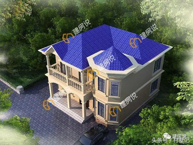 4款人見人愛的二層別墅設(shè)計圖，附方案戶型圖