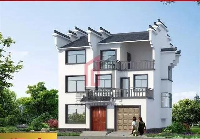 看來看去，還是徽派中式的自建房越看越美