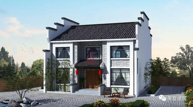 看來看去，還是徽派中式的自建房越看越美