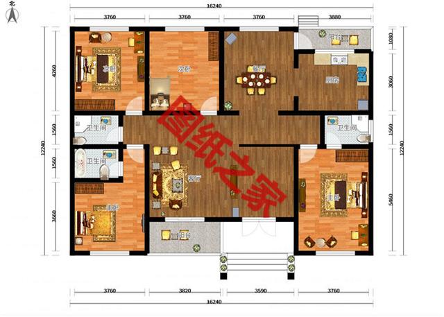 3款一層別墅設(shè)計圖方案，人見人愛