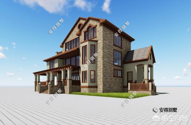 10米*9米農(nóng)村自建房，2層美式風(fēng)格別墅圖怎么設(shè)計？
