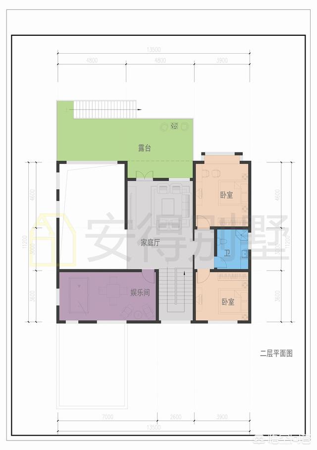 10米*9米農(nóng)村自建房，2層美式風(fēng)格別墅圖怎么設(shè)計？