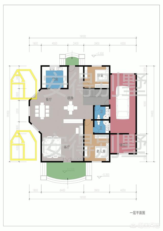 10米*9米農(nóng)村自建房，2層美式風(fēng)格別墅圖怎么設(shè)計？
