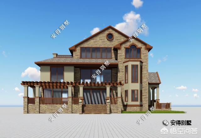 10米*9米農(nóng)村自建房，2層美式風(fēng)格別墅圖怎么設(shè)計？