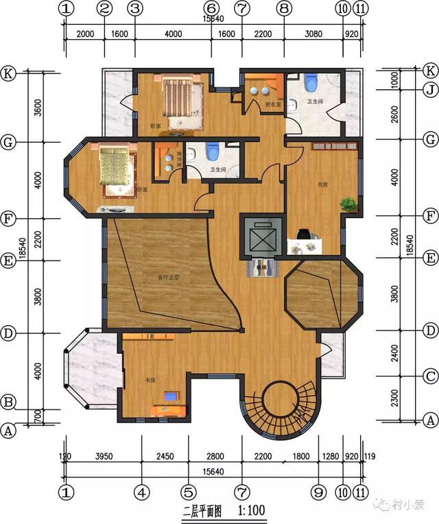 城堡式別墅設(shè)計(jì)方案，帶地下室、泳池，土豪才能建的起