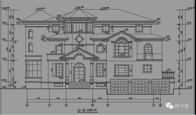 城堡式別墅設(shè)計(jì)方案，帶地下室、泳池，土豪才能建的起