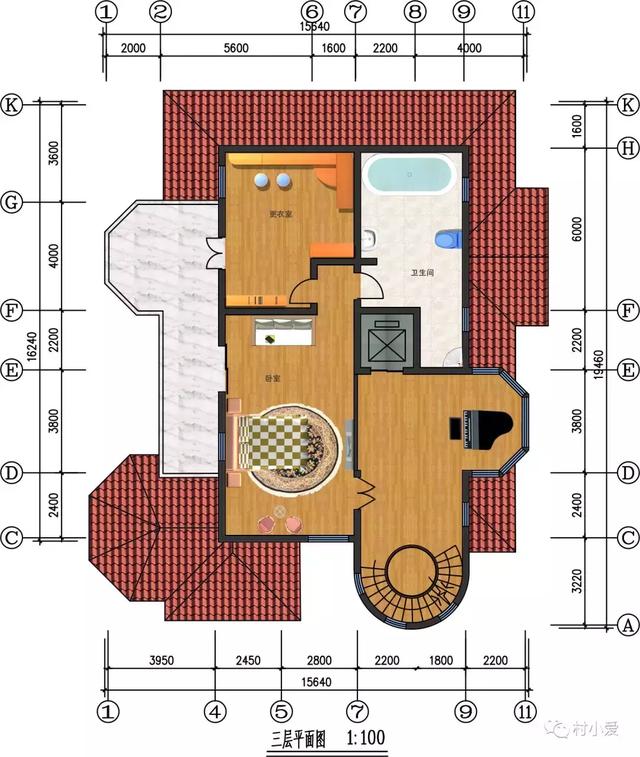 城堡式別墅設(shè)計(jì)方案，帶地下室、泳池，土豪才能建的起