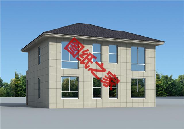 20萬(wàn)農(nóng)村自建二層樓房設(shè)計(jì)圖，看完借錢都想建