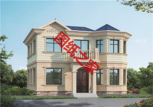 20萬(wàn)農(nóng)村自建二層樓房設(shè)計(jì)圖，看完借錢都想建