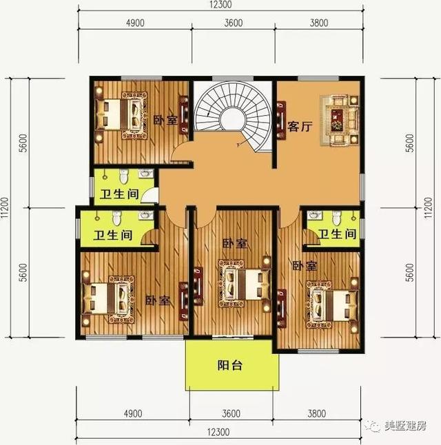 2套既經(jīng)濟(jì)又漂亮的二層樓房設(shè)計(jì)方案，95%的喜歡
