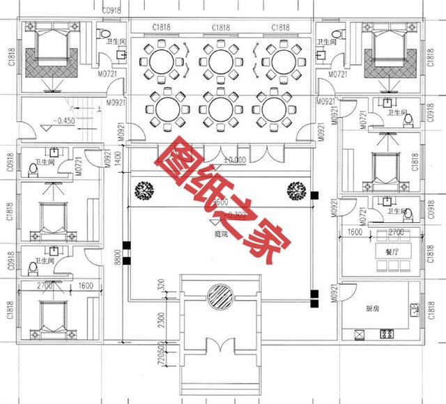 驚嘆！這套四合院別墅設(shè)計方案，秒殺一切歐式別墅