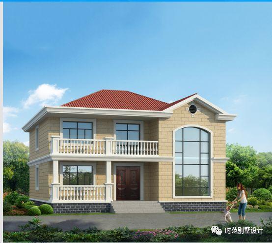 11X12米二層層簡(jiǎn)歐別墅方案，20萬(wàn)搞定主體