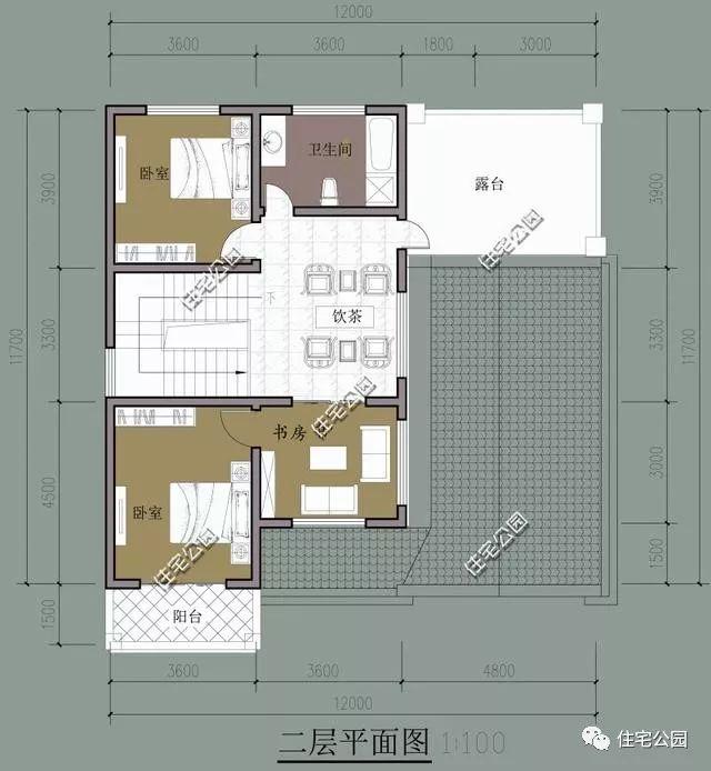農(nóng)村新中式2層別墅設(shè)計方案，秒殺洋樓洋房