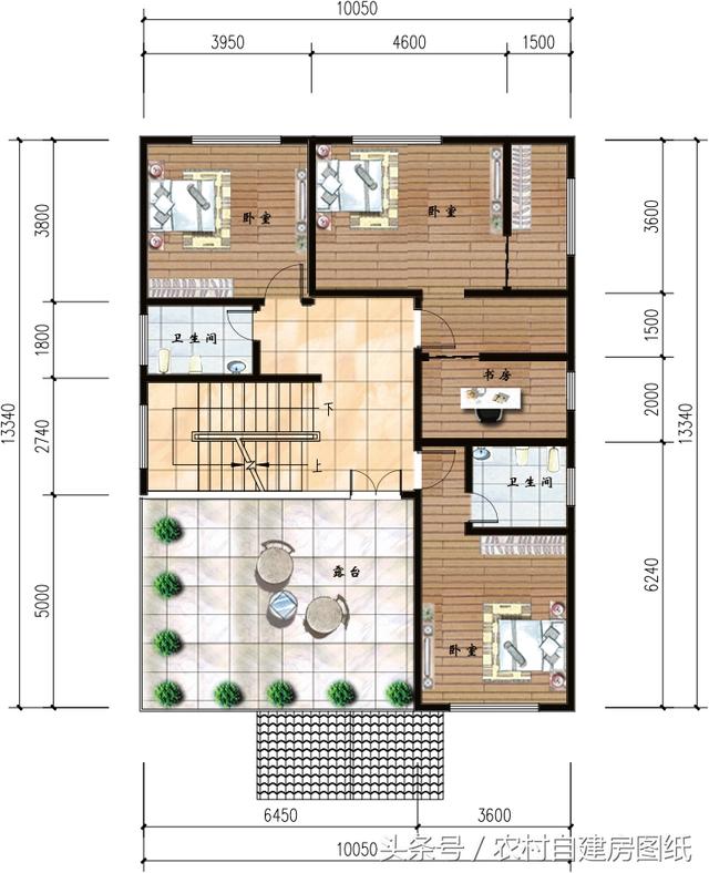 5款帶車庫的農(nóng)村別墅設(shè)計圖，有車的方便啦
