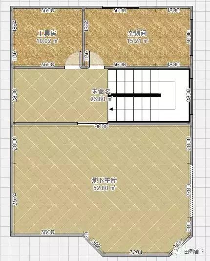 帶地下室三層自建房屋設(shè)計(jì)圖，建出來(lái)高大上