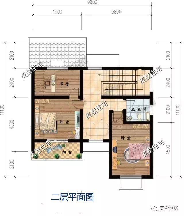 兩套小型二層住宅設(shè)計圖，15萬元建起來你信嗎？