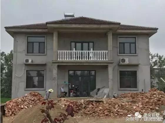 農(nóng)村簡單二層住宅實(shí)拍圖，附室內(nèi)裝修，造價低