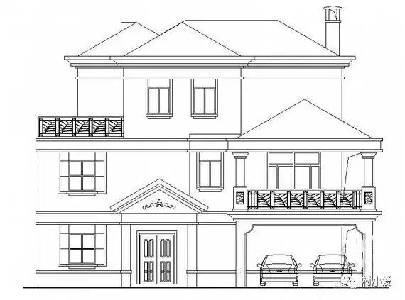 15x16m復式客廳三層房屋設計圖，大氣，美觀