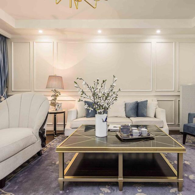 180平法式風(fēng)格別墅裝修圖片，優(yōu)雅而愜意