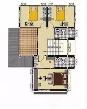 8米開間現(xiàn)代風(fēng)格二層小別墅圖，漂亮、時尚