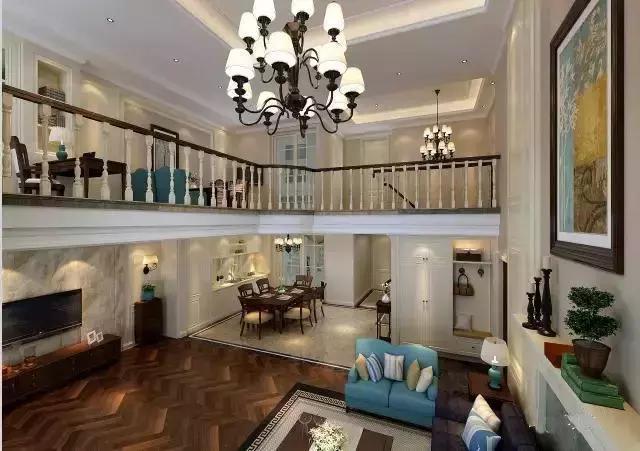 300平美式別墅裝修案例實(shí)拍，高端、大氣、上檔次