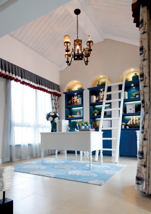 別墅裝修案例之小清新的地中海風格設(shè)計實拍