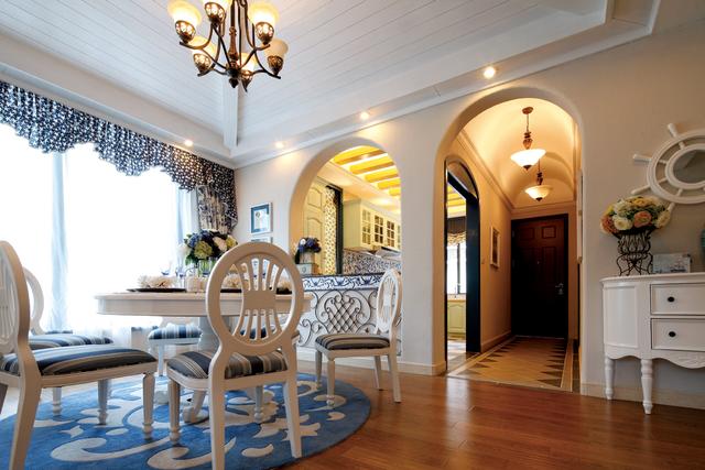 別墅裝修案例之小清新的地中海風格設(shè)計實拍