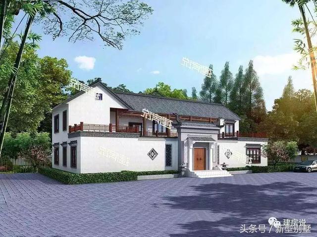 15款中式別墅設(shè)計效果圖片，低調(diào)、奢華，古香古色