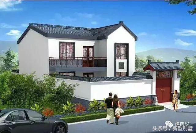 15款中式別墅設(shè)計效果圖片，低調(diào)、奢華，古香古色