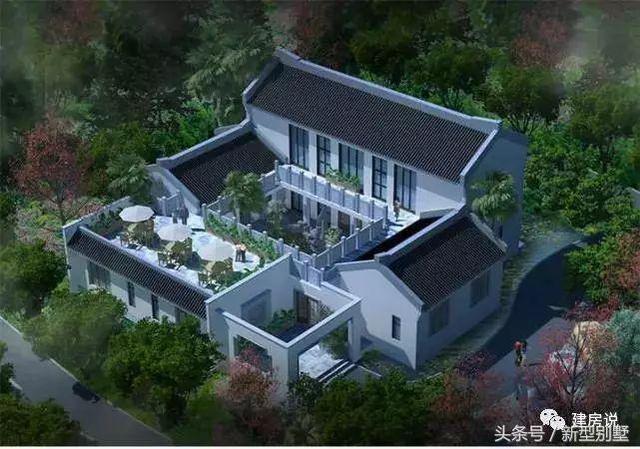 15款中式別墅設(shè)計效果圖片，低調(diào)、奢華，古香古色