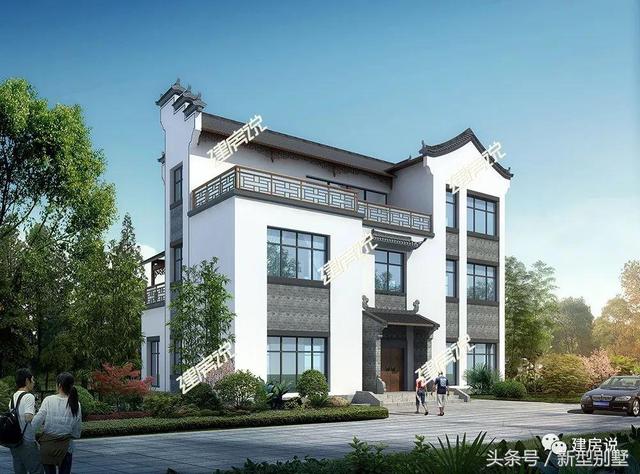 15款中式別墅設(shè)計效果圖片，低調(diào)、奢華，古香古色